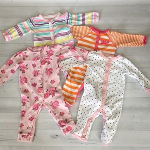 6 Month Footless Pajama Bundle